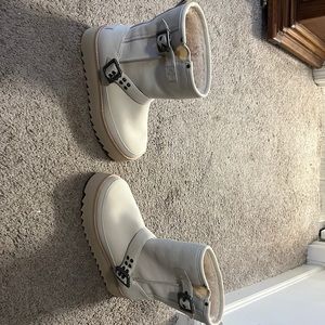 Ugg pure cream colored boots